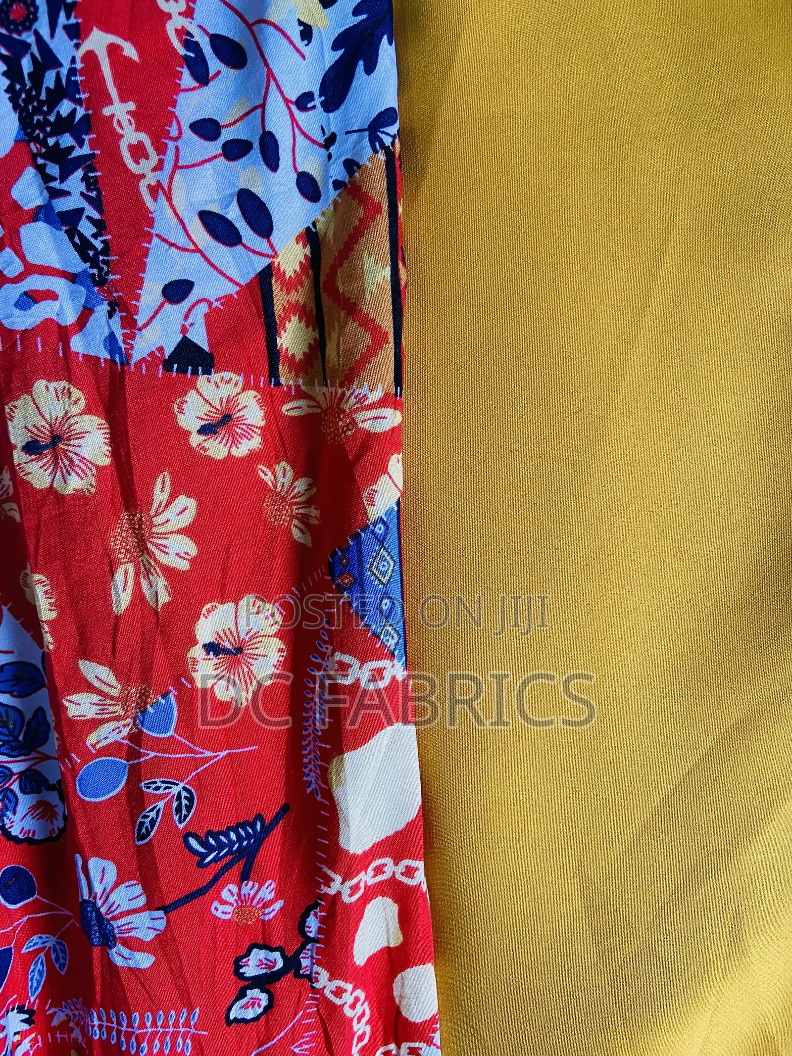 Fabric Combos-2 Yards Plain, 2 Yards Pattern