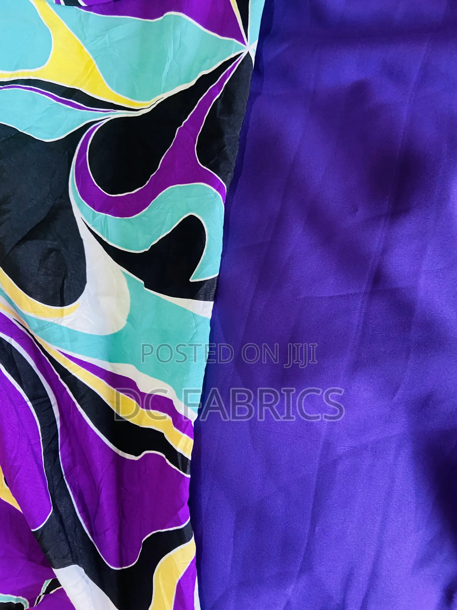 Fabric Combos-2 Yards Plain, 2 Yards Pattern