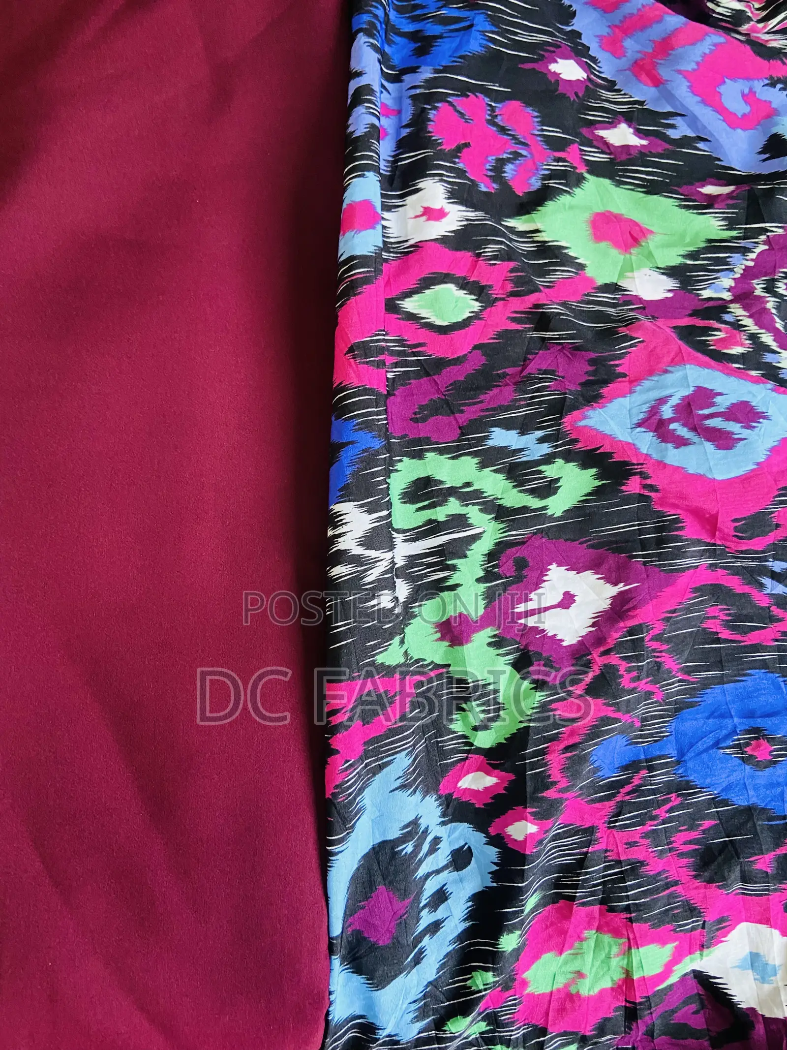 Fabric Combos-2 Yards Plain, 2 Yards Pattern