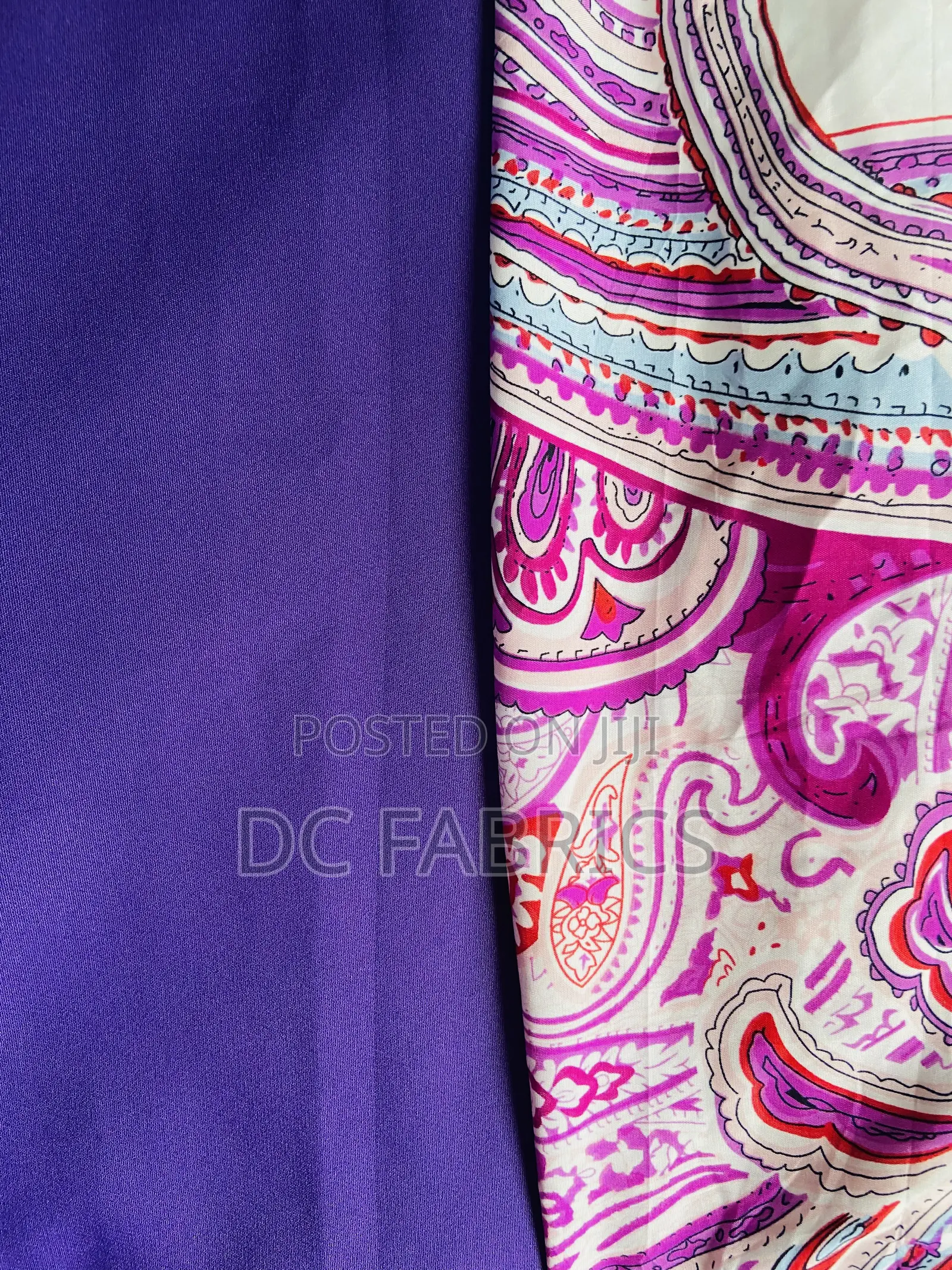 Fabric Combos-2 Yards Plain, 2 Yards Pattern