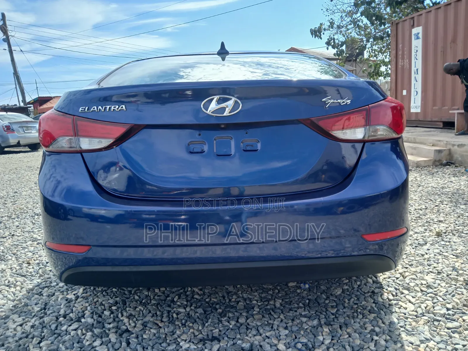 Hyundai Elantra Sport 4dr Sedan (2.0L 4cyl 6A) 2015 Blue