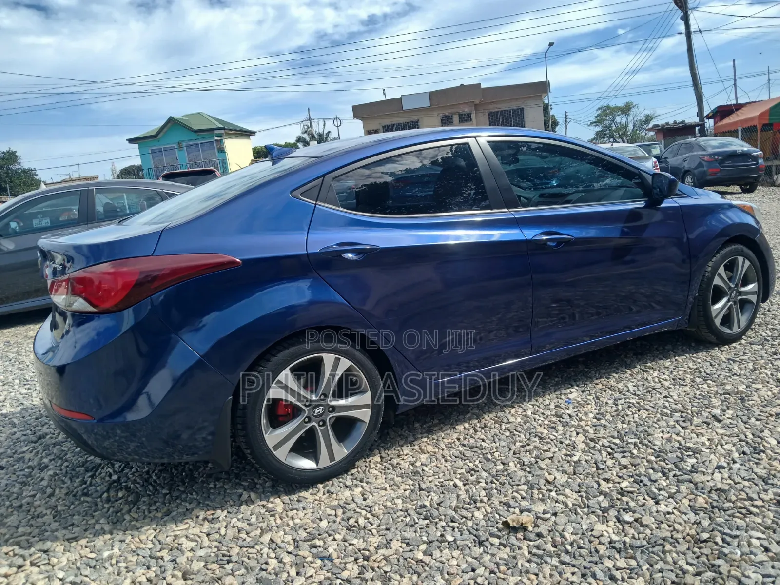 Hyundai Elantra Sport 4dr Sedan (2.0L 4cyl 6A) 2015 Blue