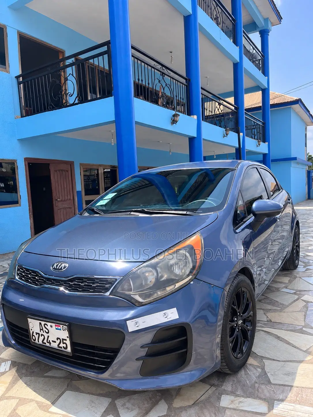 Kia Rio LX 4dr Hatchback (1.6L 4cyl 6A) 2016 Blue