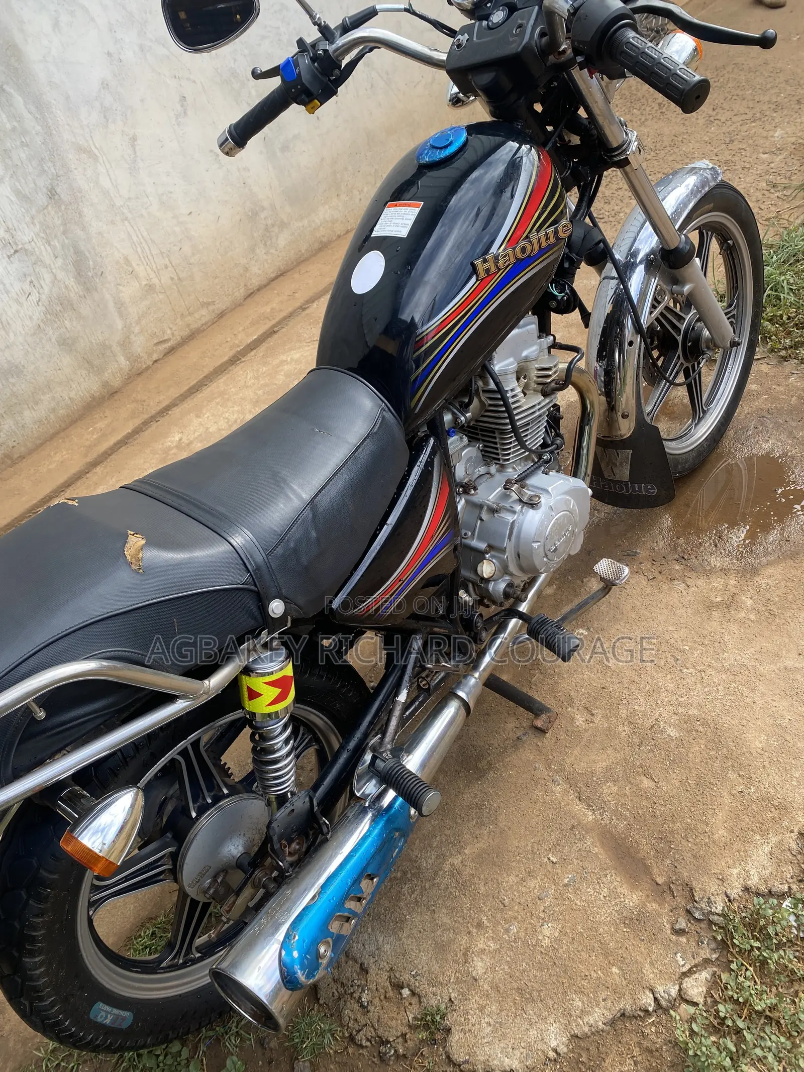 Haojue HJ125-8K 2024 Black