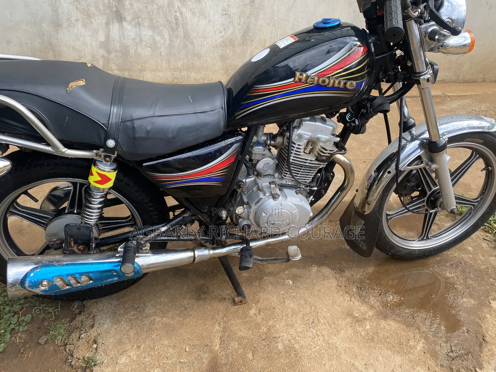 Haojue HJ125-8K 2024 Black