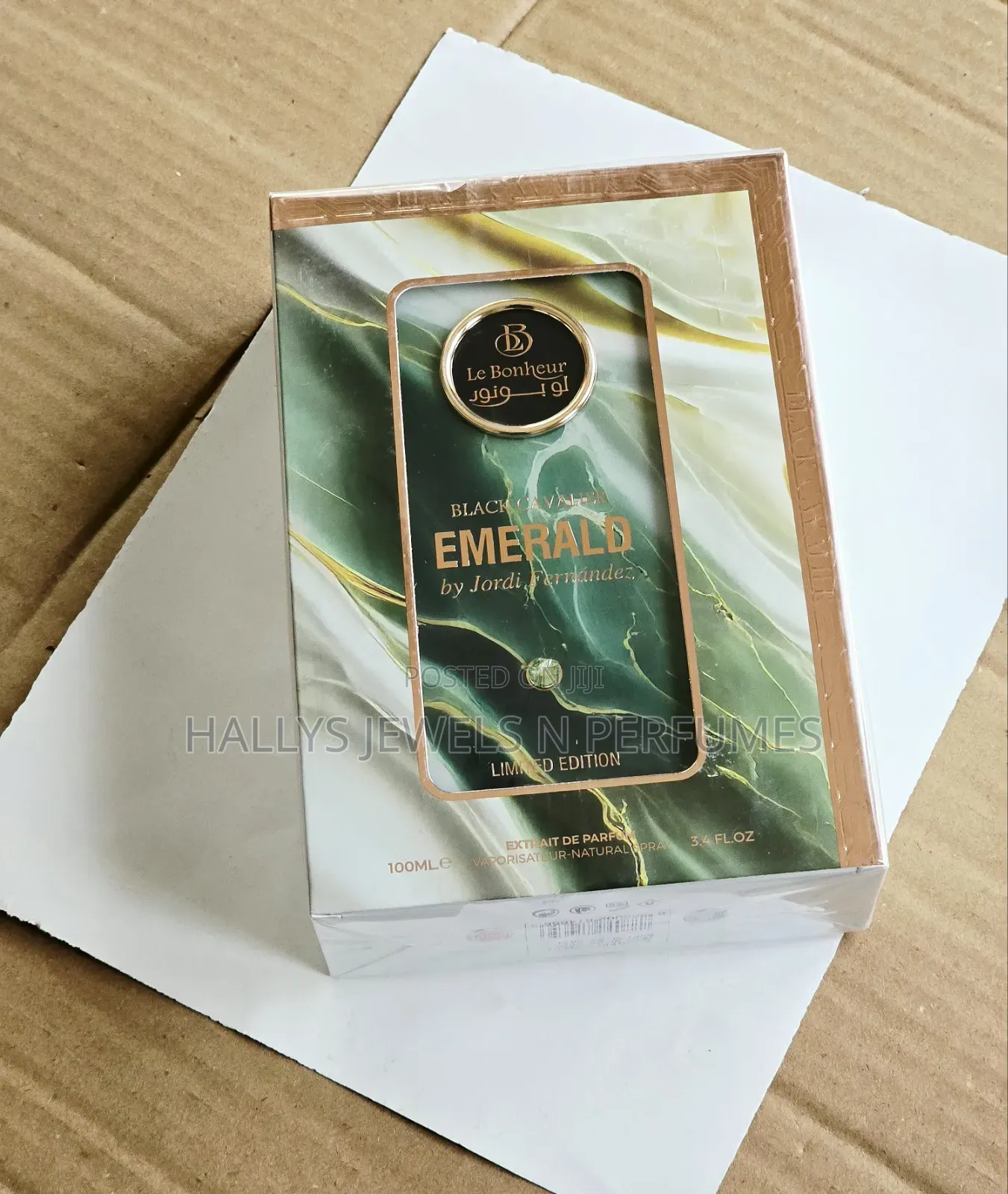 Black Cavalier Emerald Extrait De Parfum