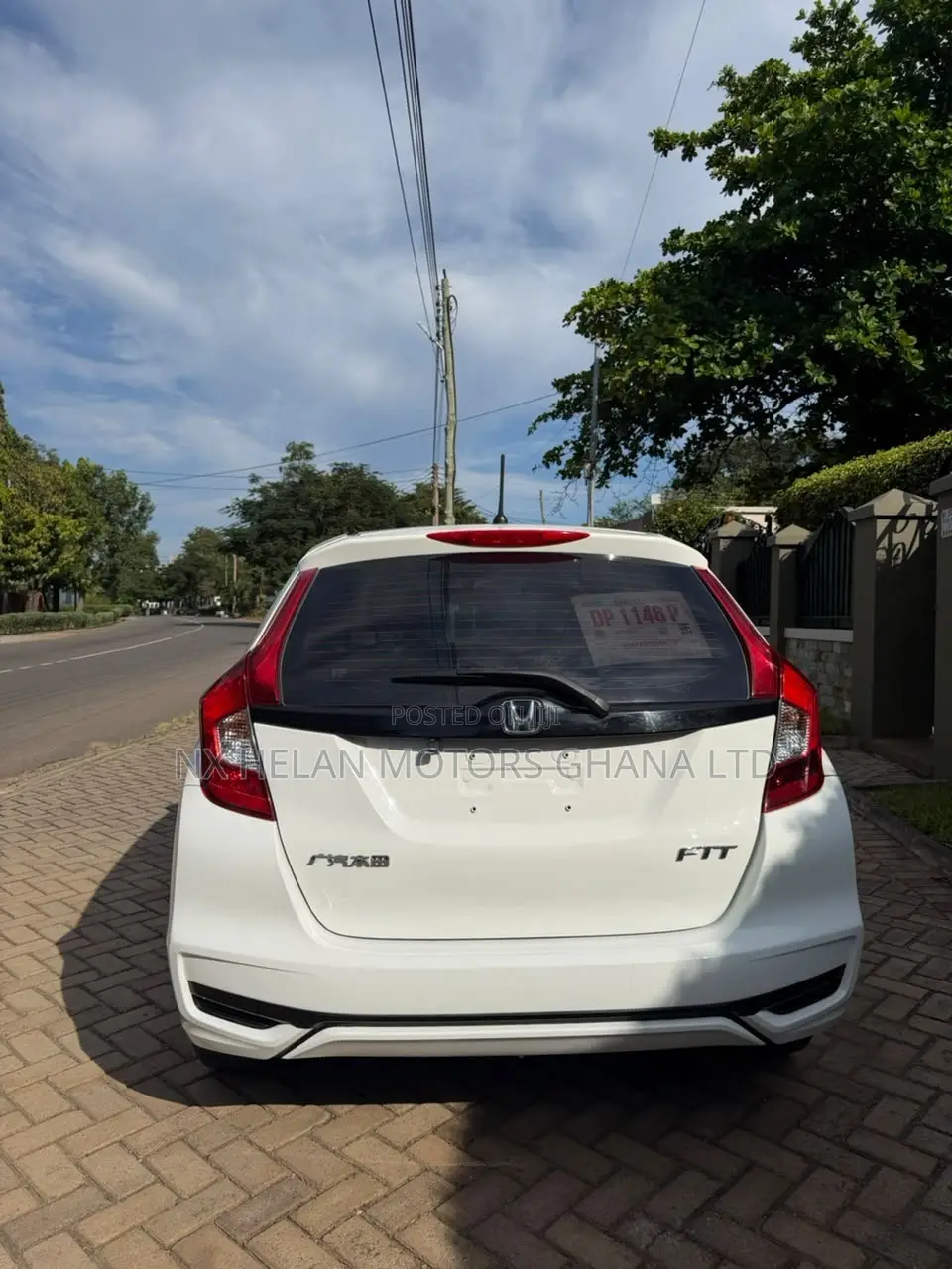 Honda Fit 2018 White