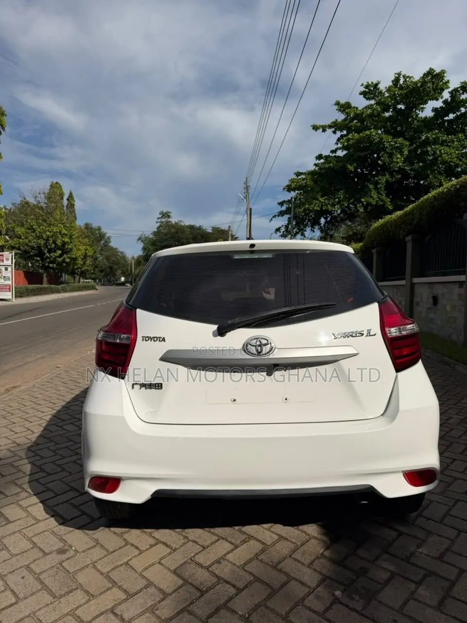 Toyota Yaris 2017 White