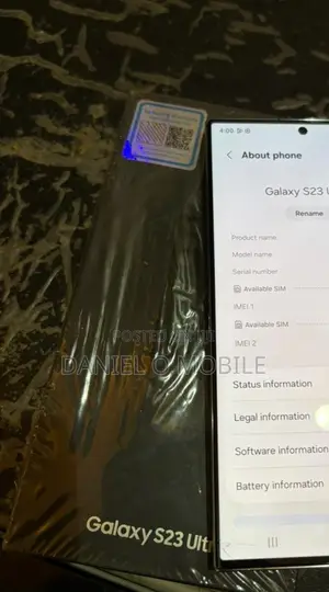 New Samsung Galaxy S23 Ultra 512 GB Gold