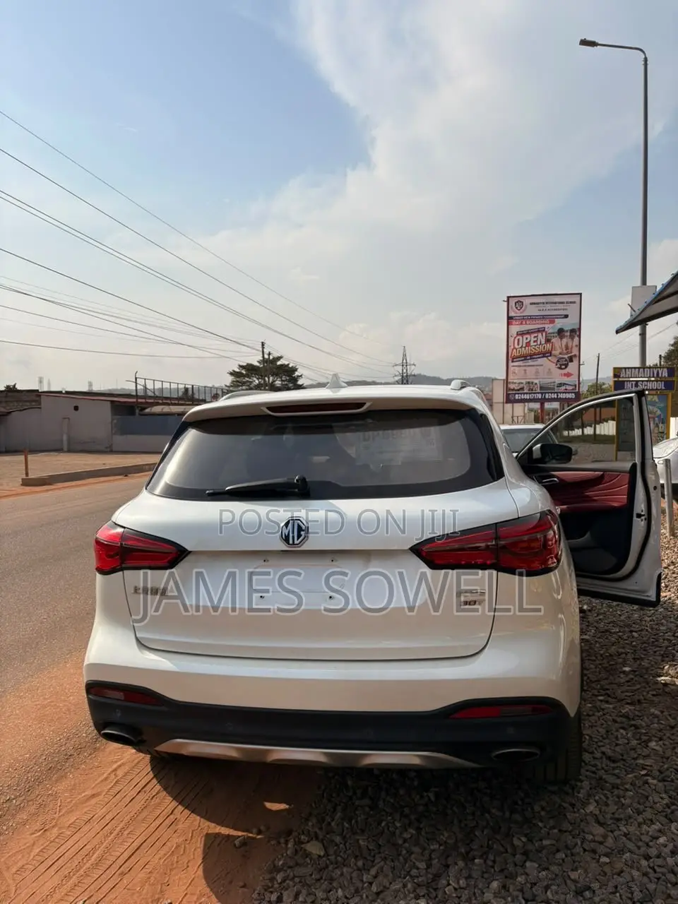 MG HS 2019 White