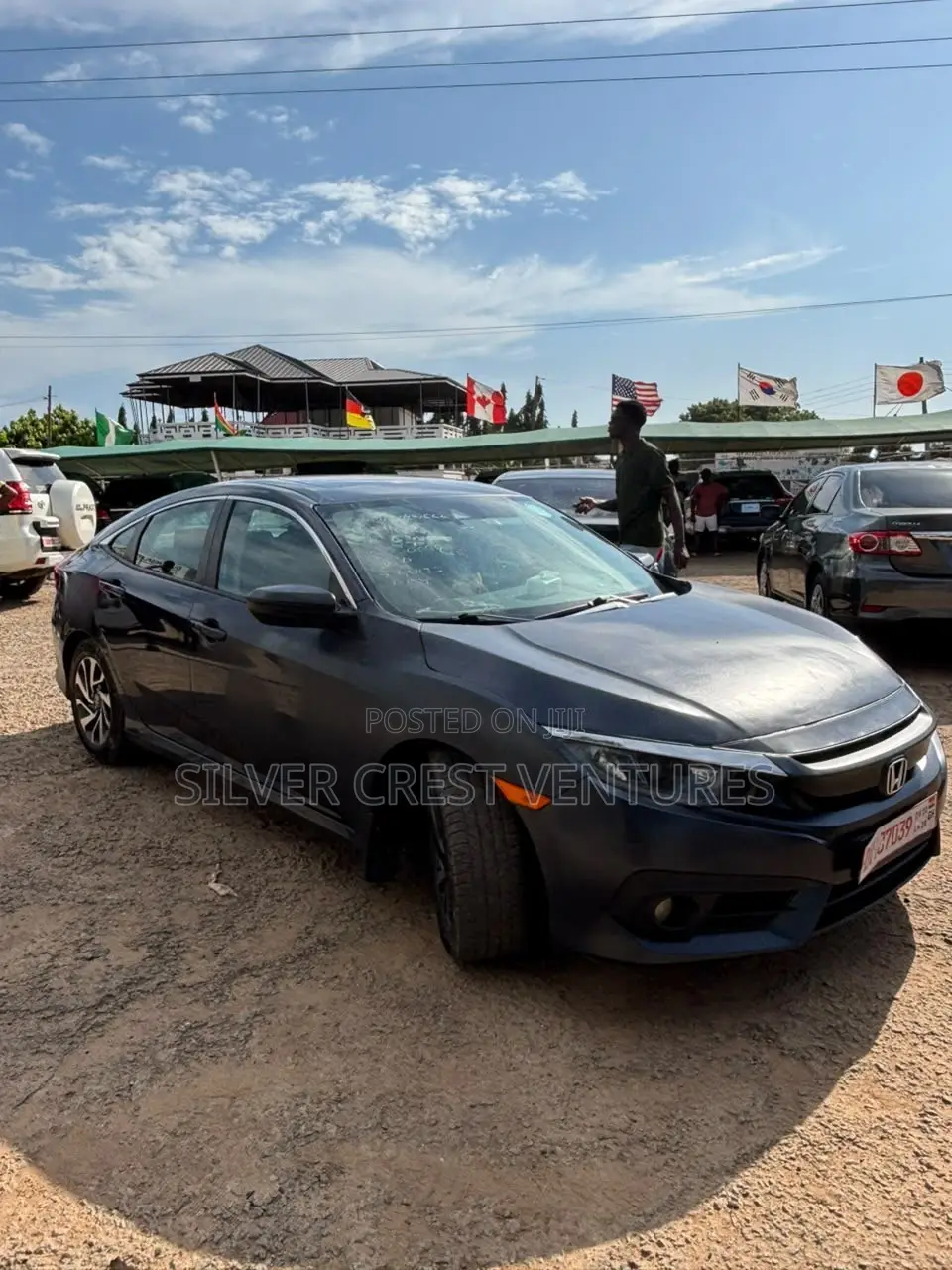 Honda Civic EX Sedan 2019 Blue