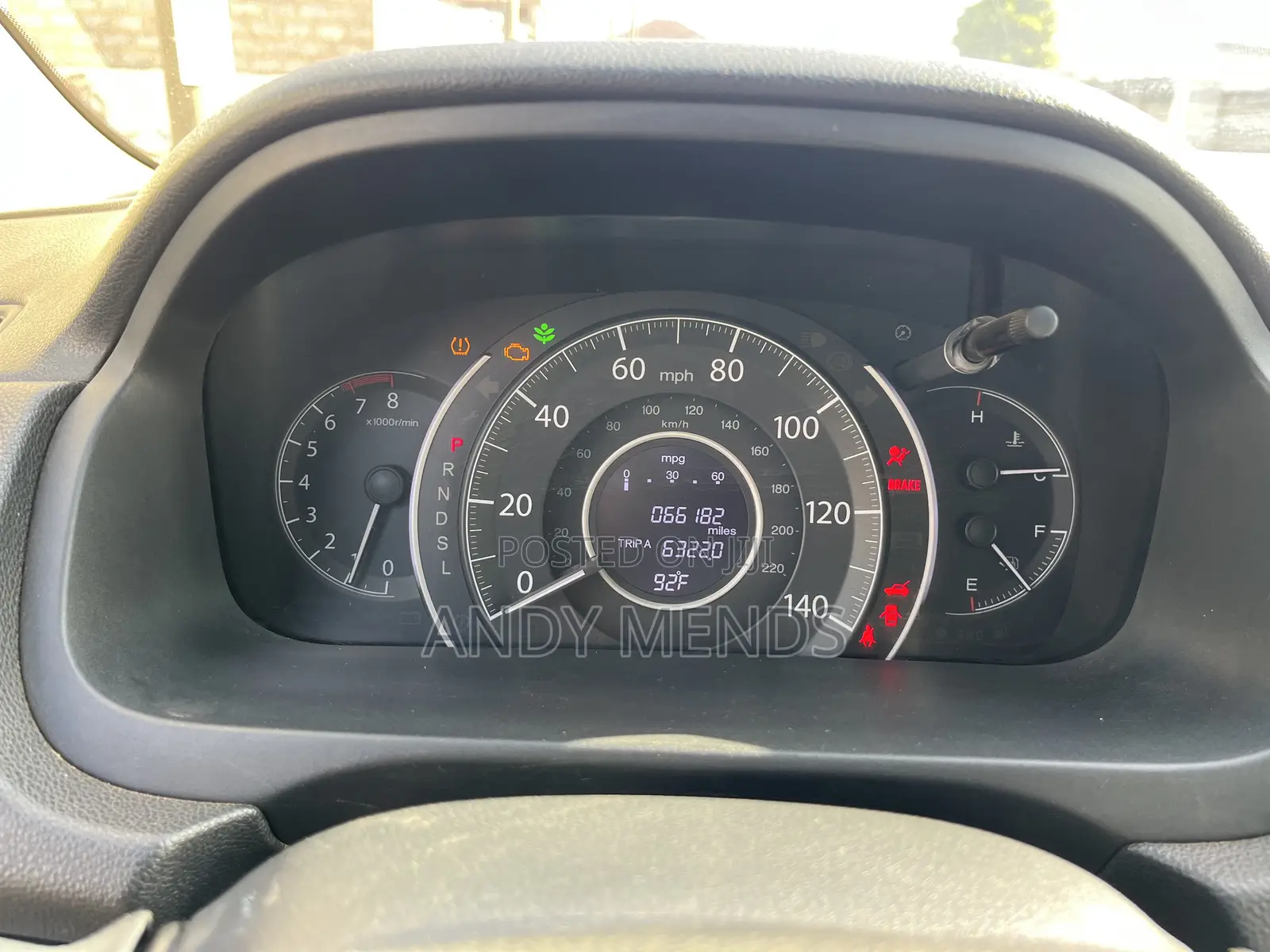 Honda CR-V Touring 4dr SUV AWD (2.4L 4cyl CVT) 2016 Green
