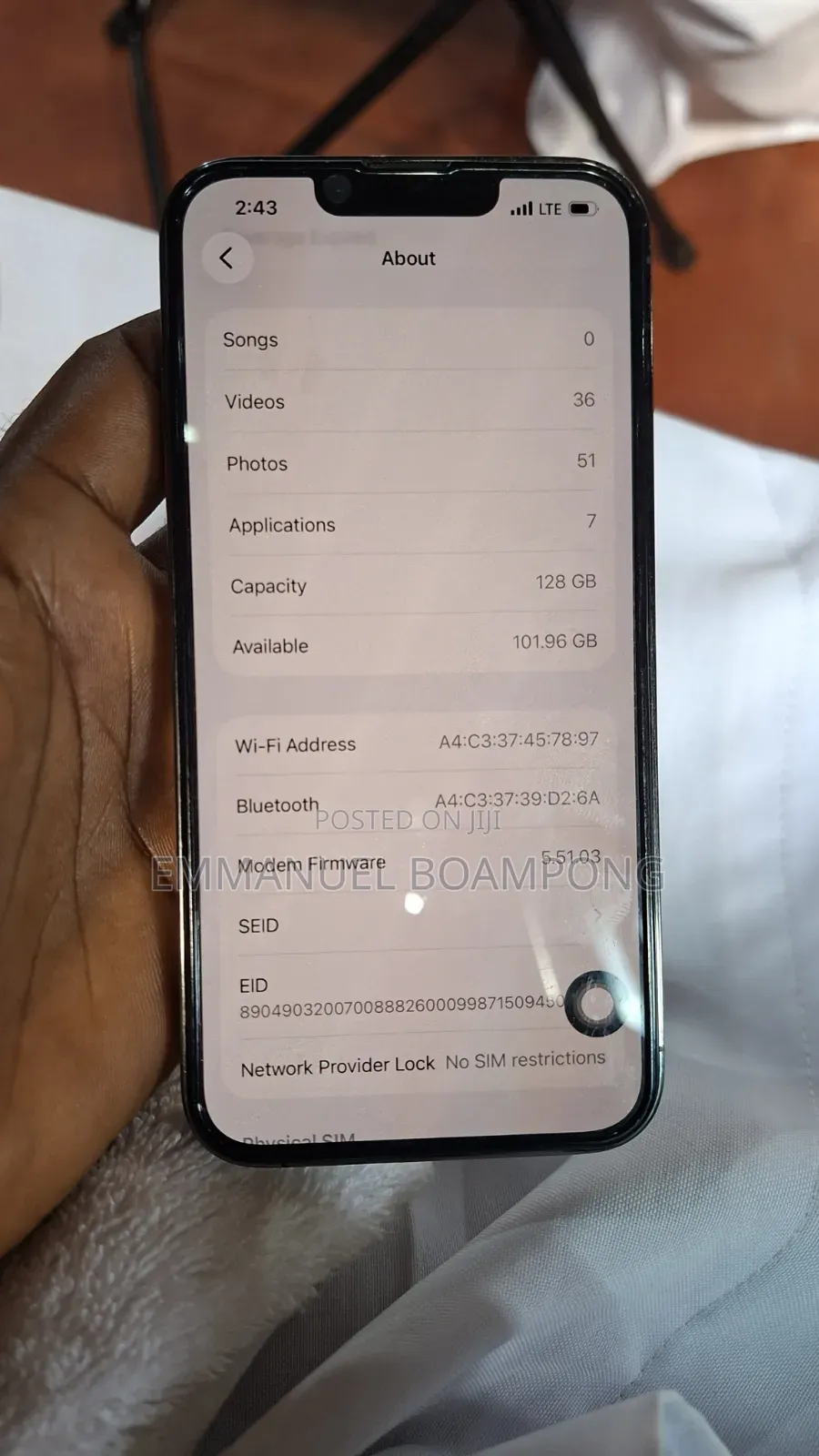 Apple iPhone 13 Pro 128 GB Graphite