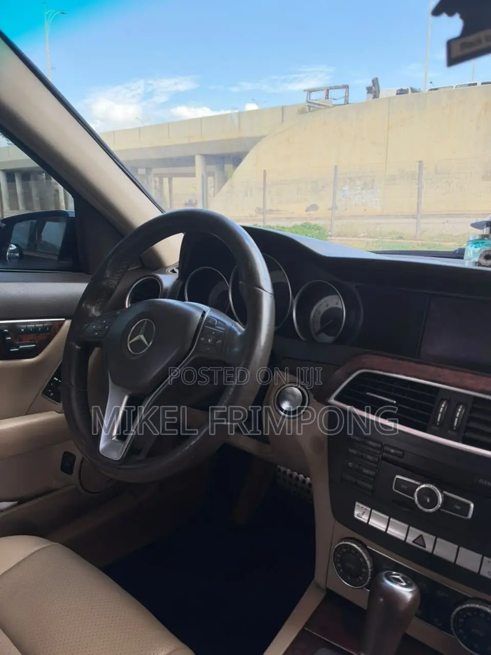 Mercedes-Benz C250 2014 Blue