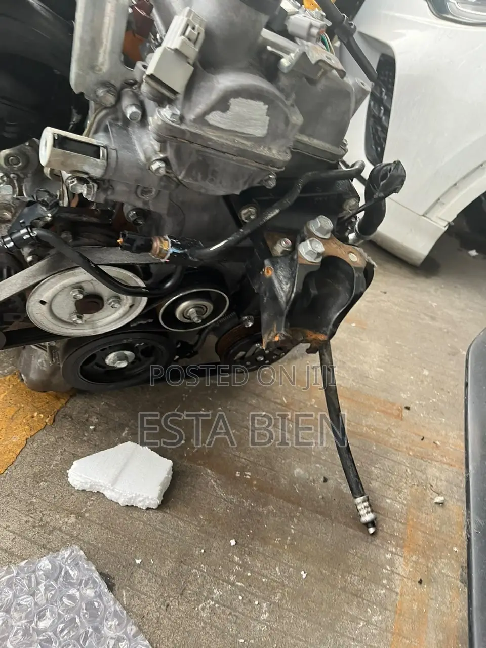 Toyota Vitz Engine With Gearbox Complete
