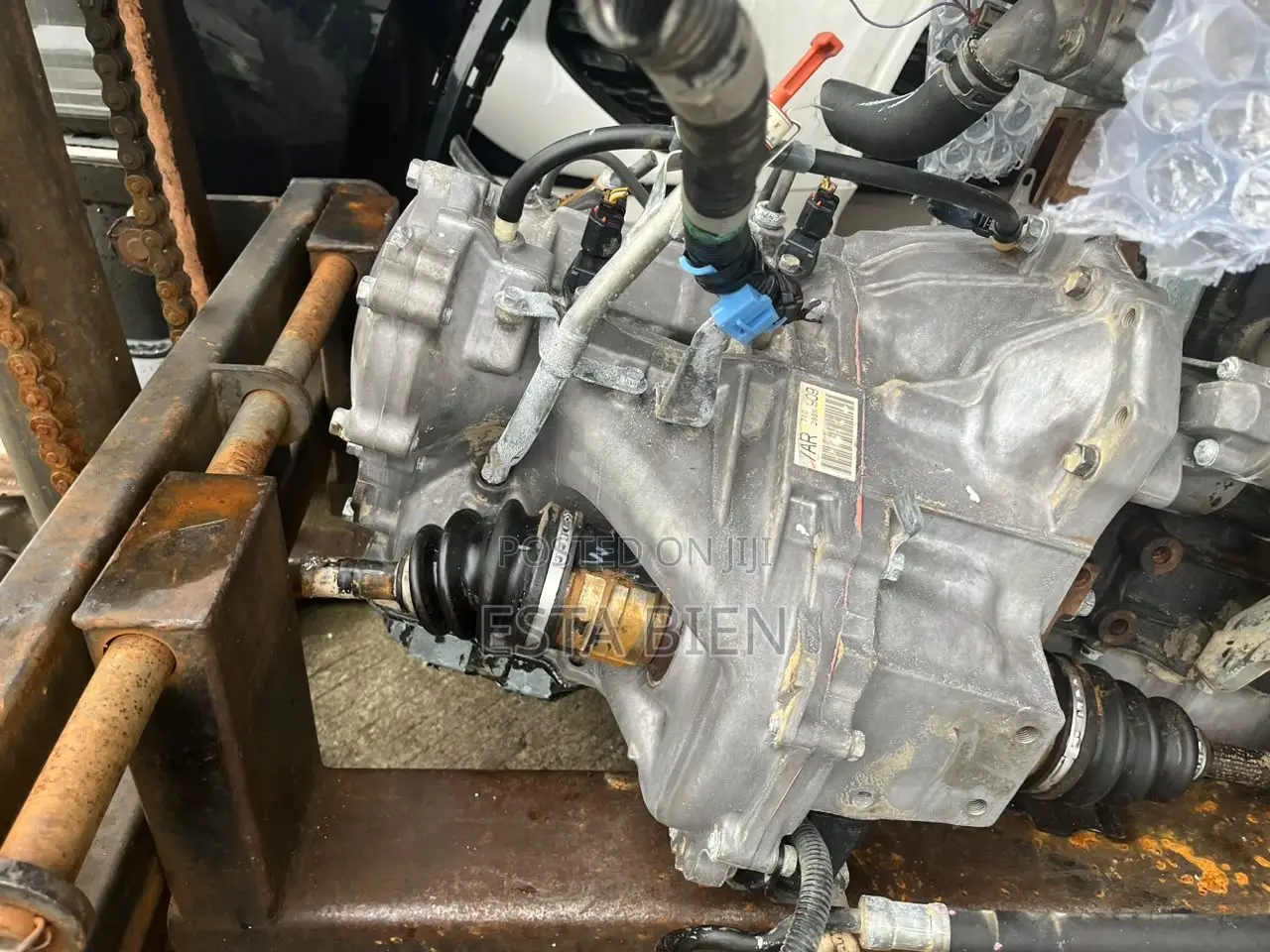 Toyota Vitz Engine With Gearbox Complete