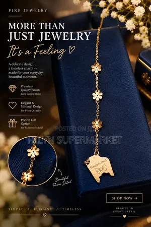 Floral Shape Gold Bracelet