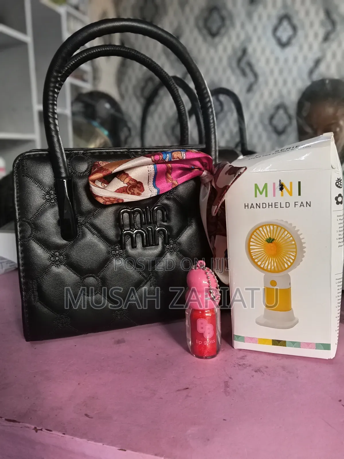 Miu Miu Matelasse Top Handle Mini Bag