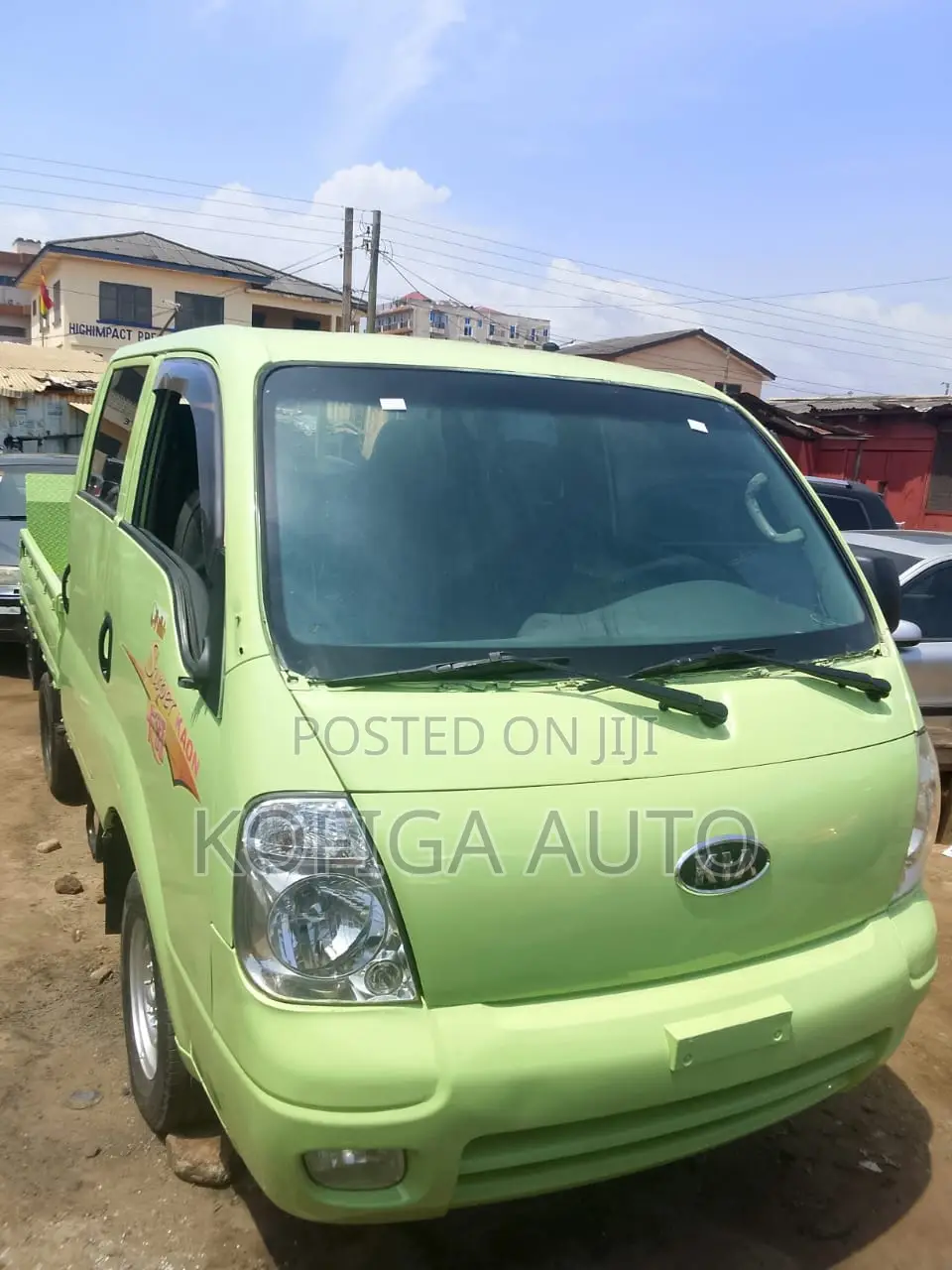 Kia Bongo 2013 Green