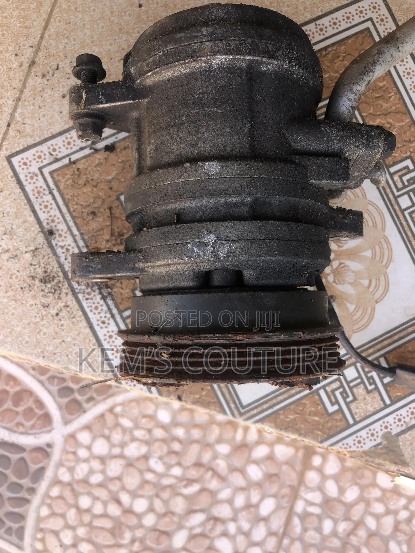 AC Compressor With Pulley & Pipe for Hyndai & Kia