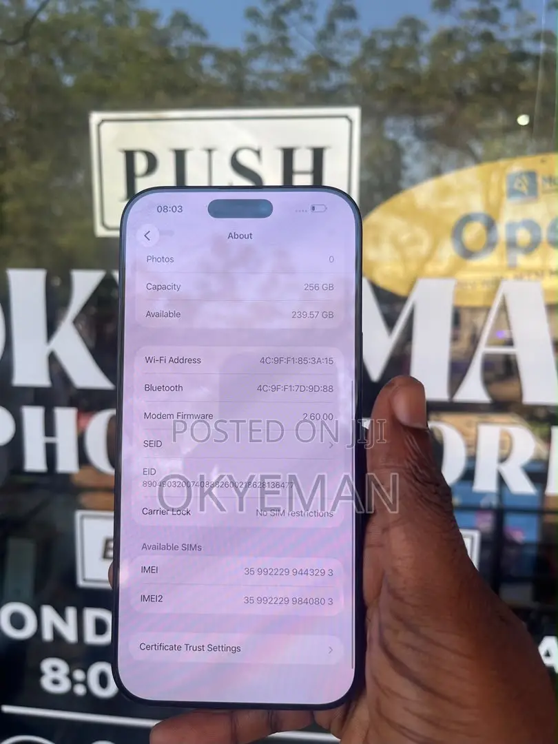 Apple iPhone 16 Pro Max 256 GB Black