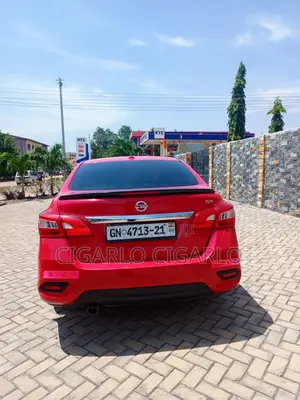 Nissan Sentra S 2017 Red