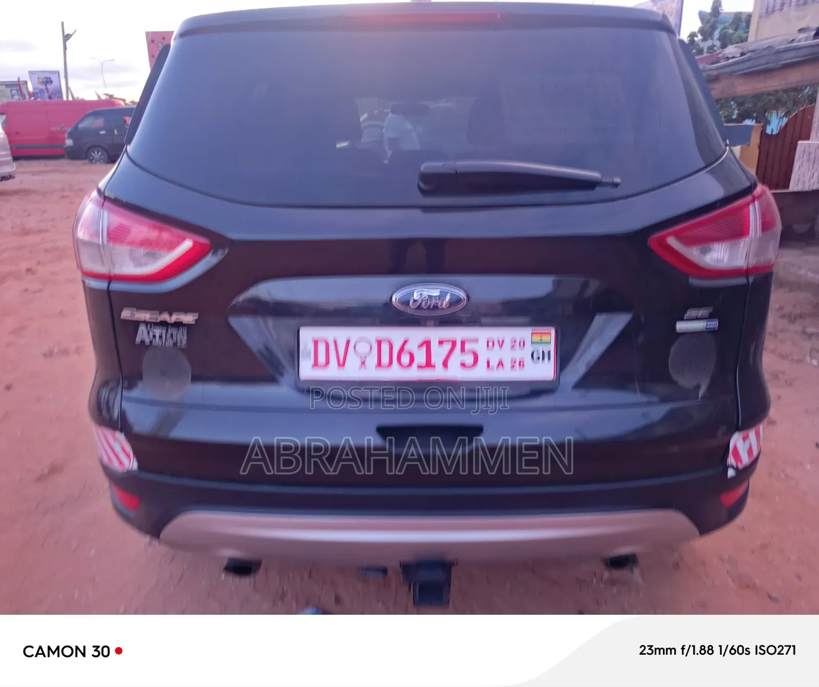 Ford Escape SE FWD 2016 Black