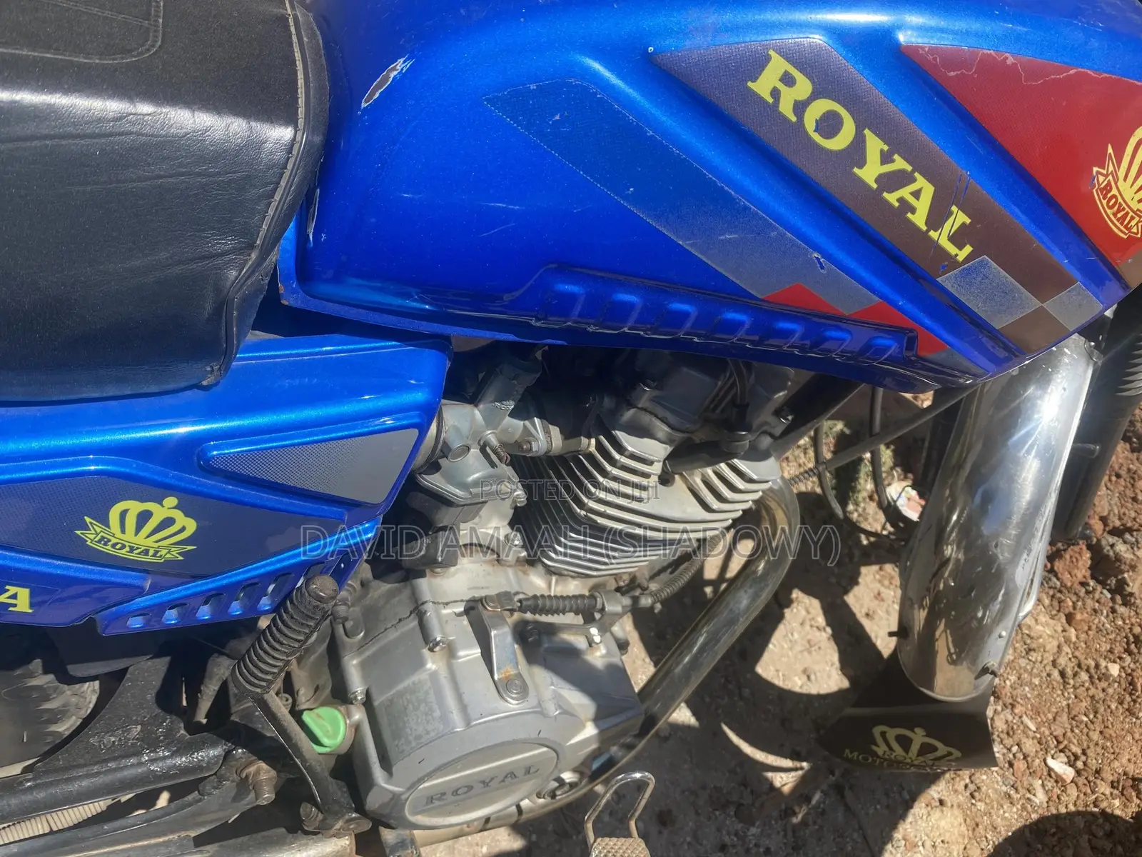 Royal Motorcycle 2022 Blue
