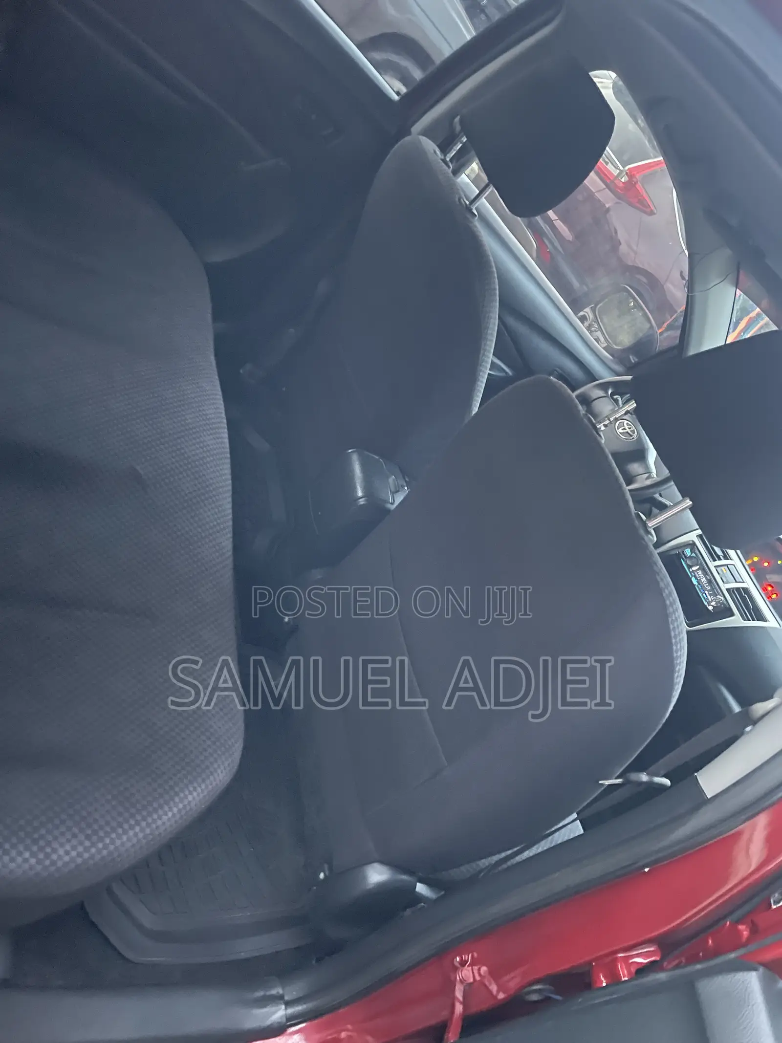 Toyota Yaris 2010 Red