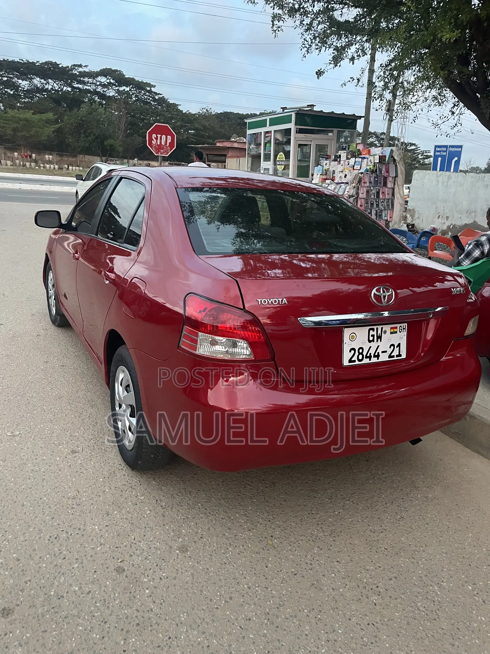 Toyota Yaris 2010 Red