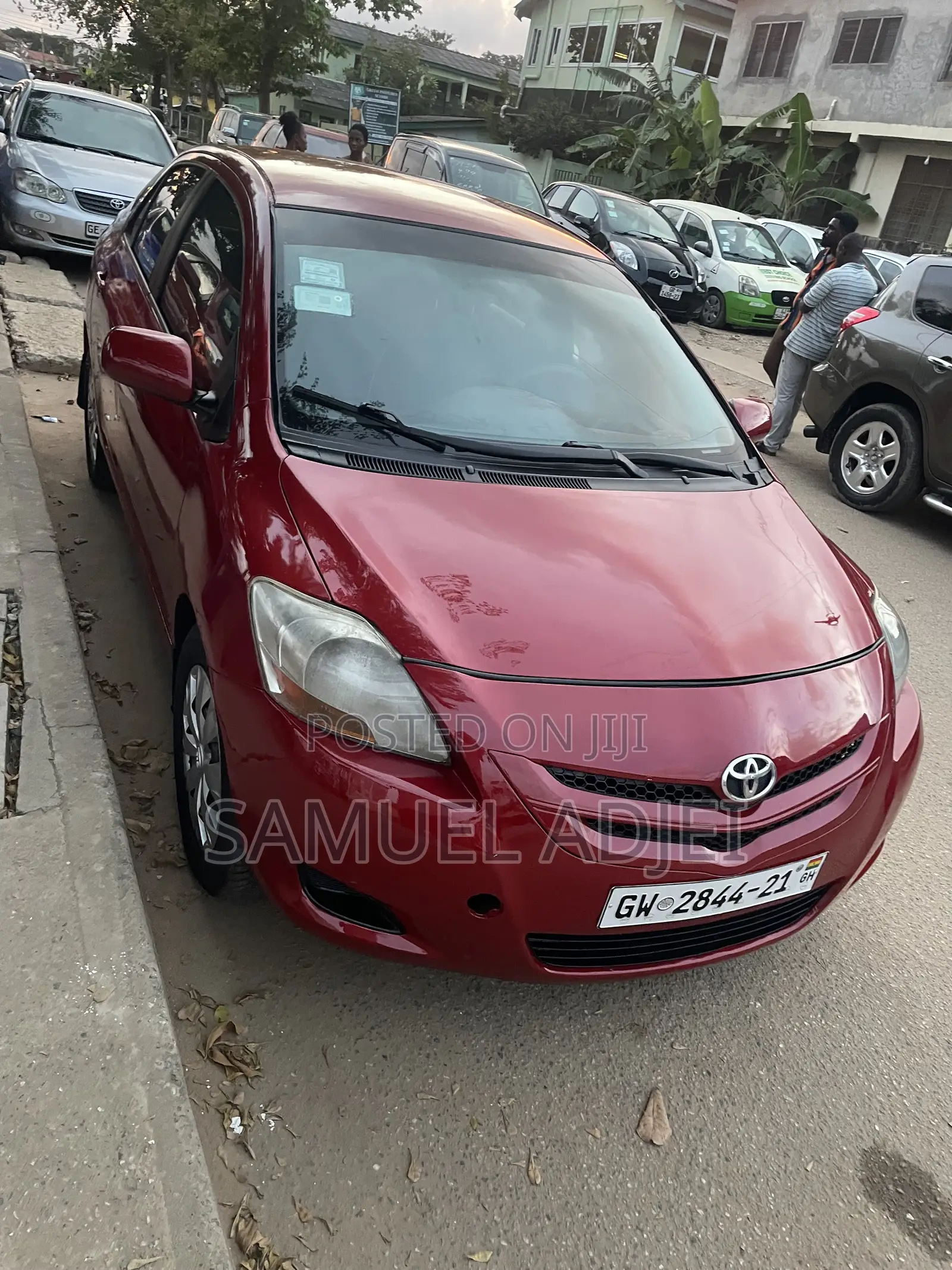 Toyota Yaris 2010 Red