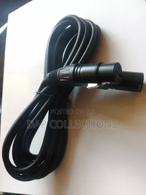 Quality Black XLR Cable