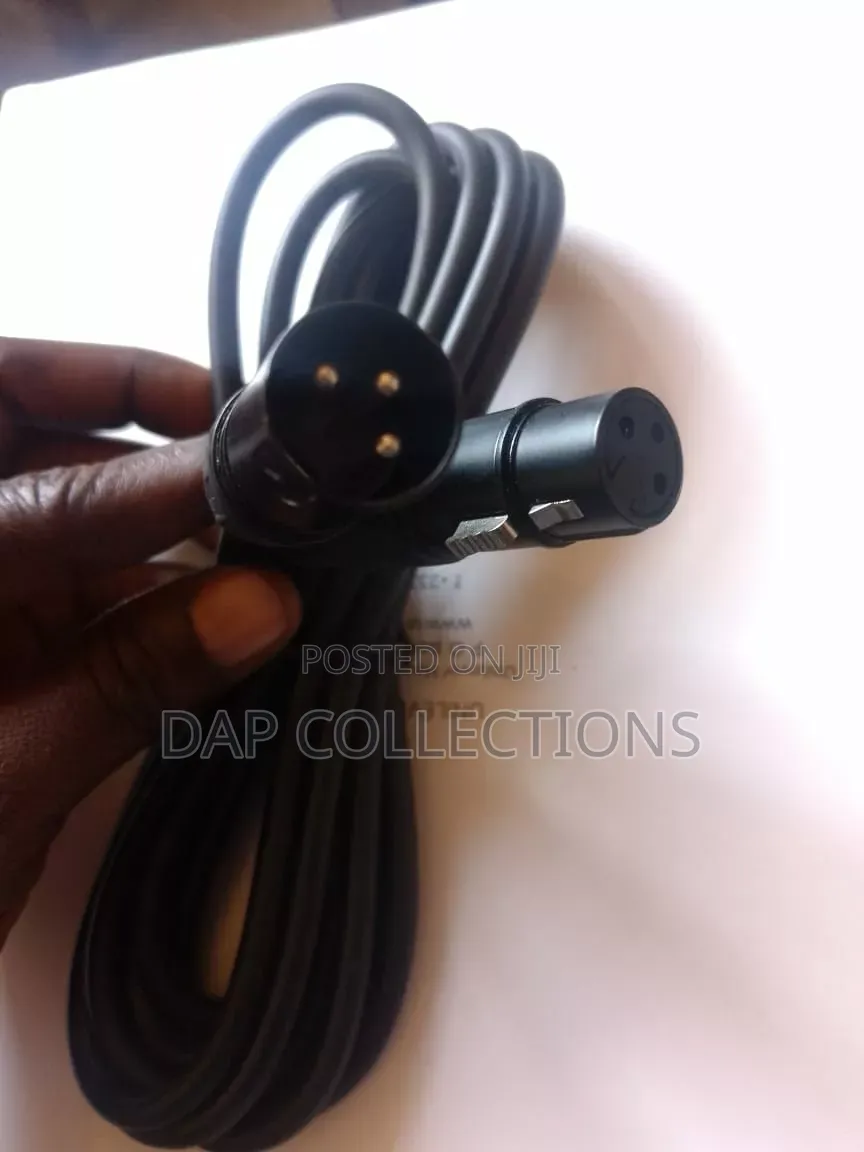 Quality Black XLR Cable
