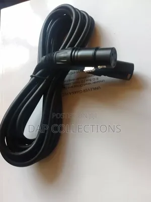 Quality Black XLR Cable
