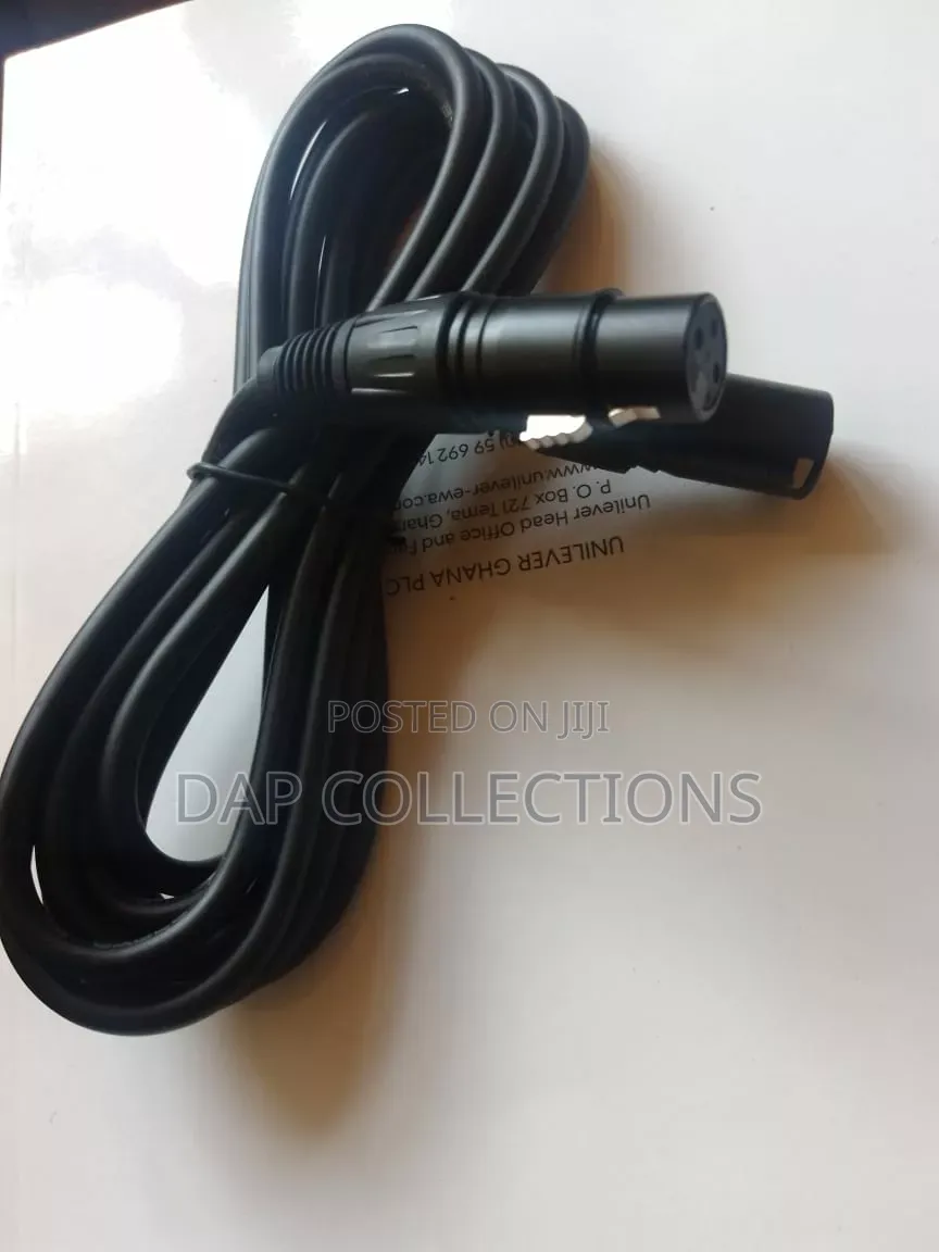Quality Black XLR Cable