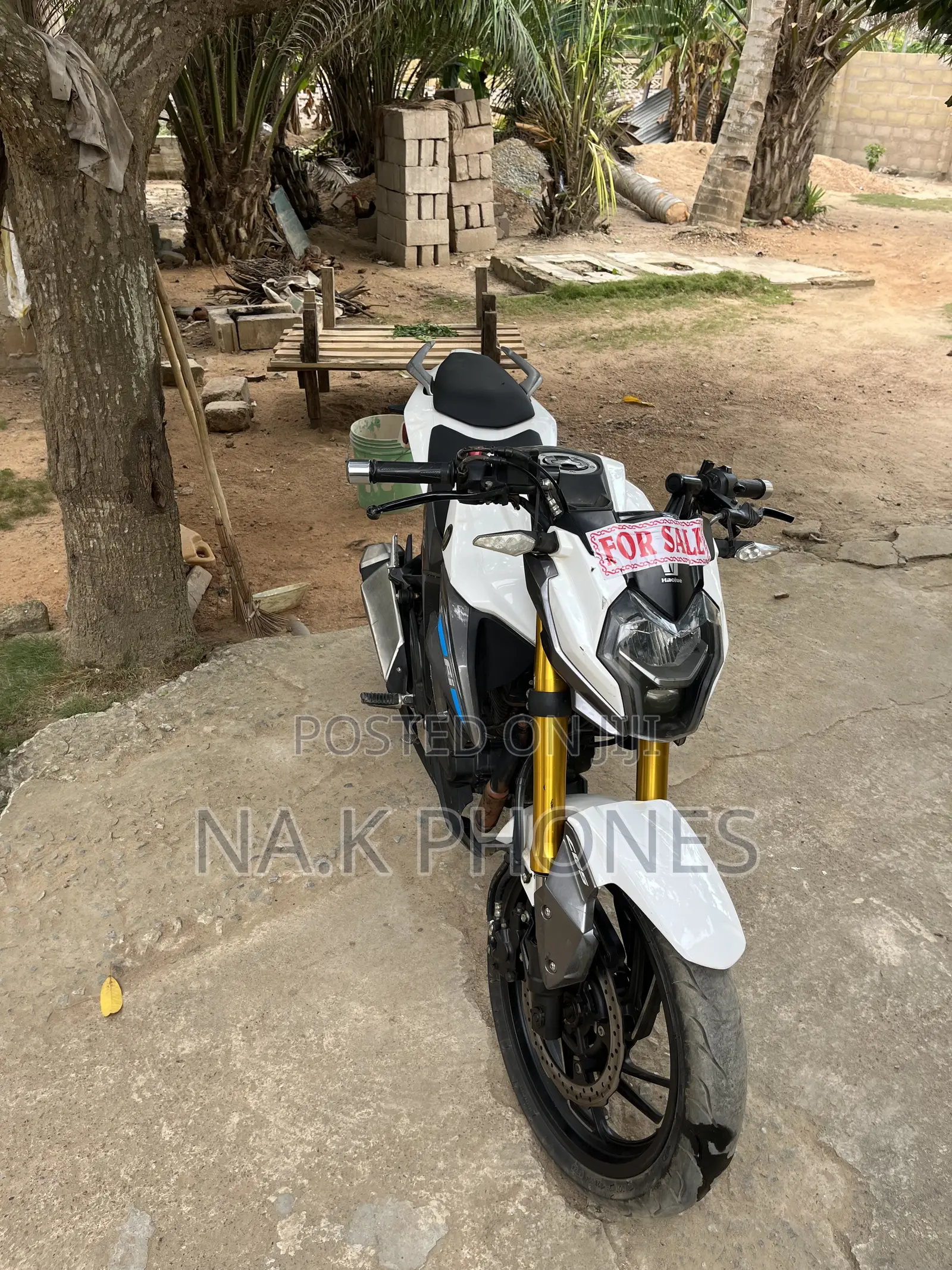 Haojue DR190S 2025 White