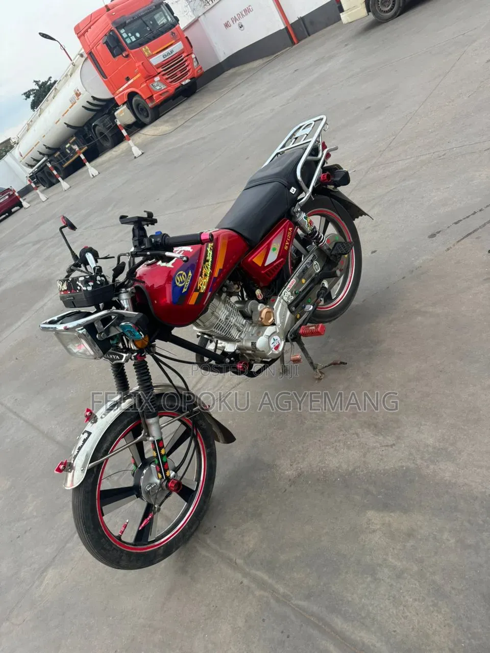 New Sanya RY125-17 2025 Red