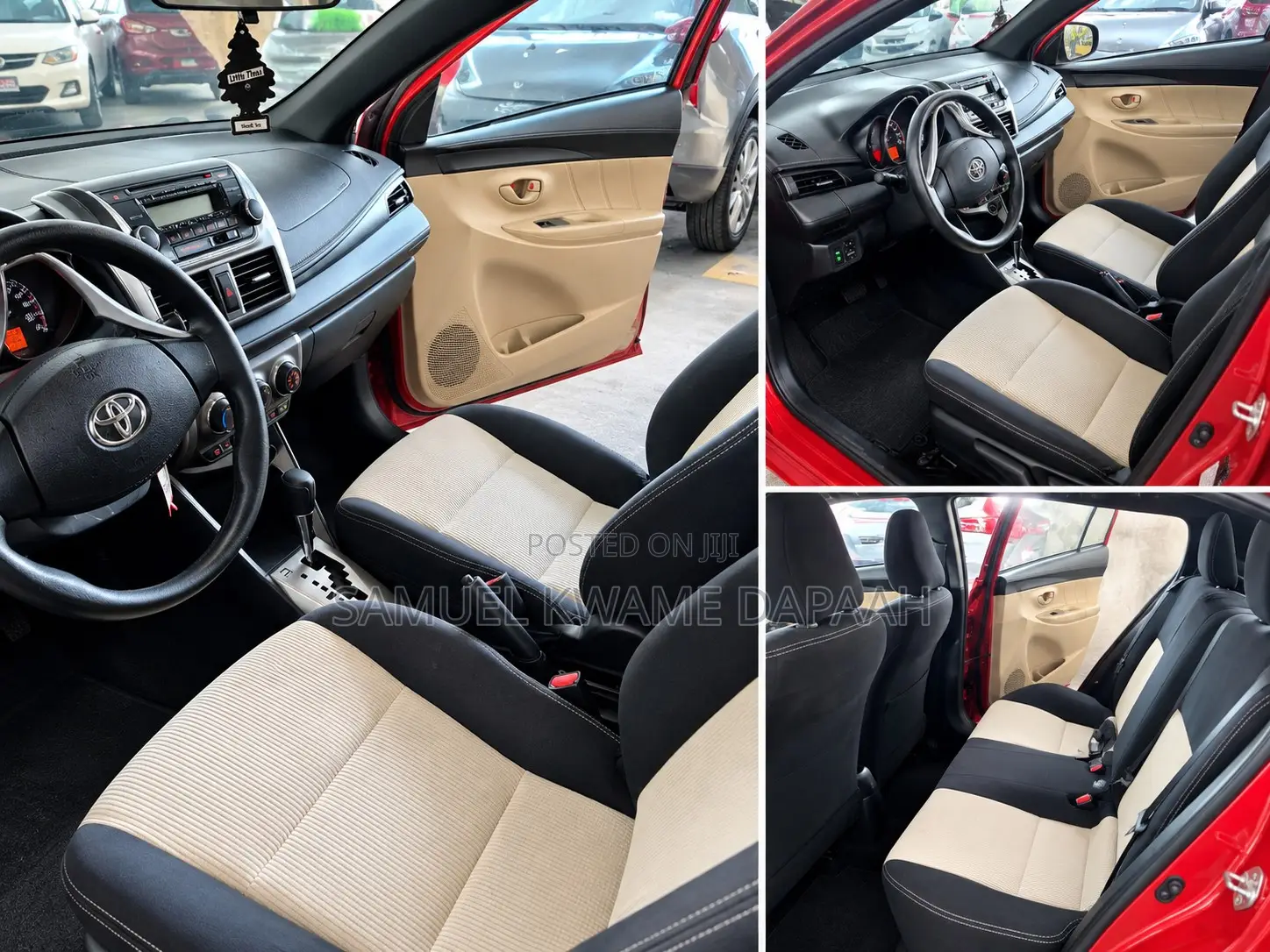 Toyota Yaris SE Hatchback 5dr 2015 Orange
