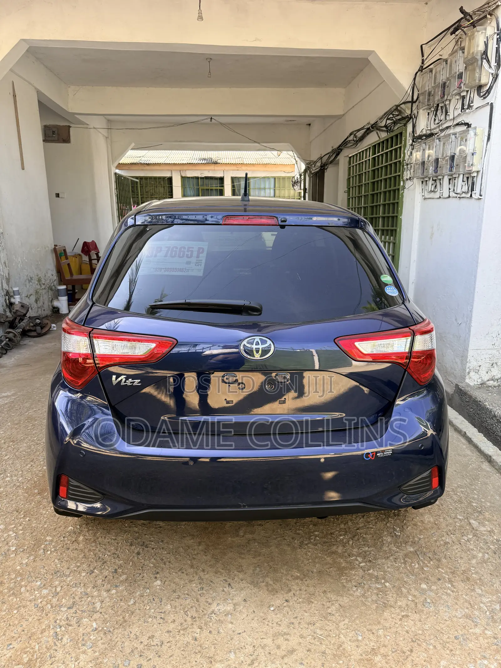 Toyota Vitz 1.3 FWD 5dr 2019 Blue