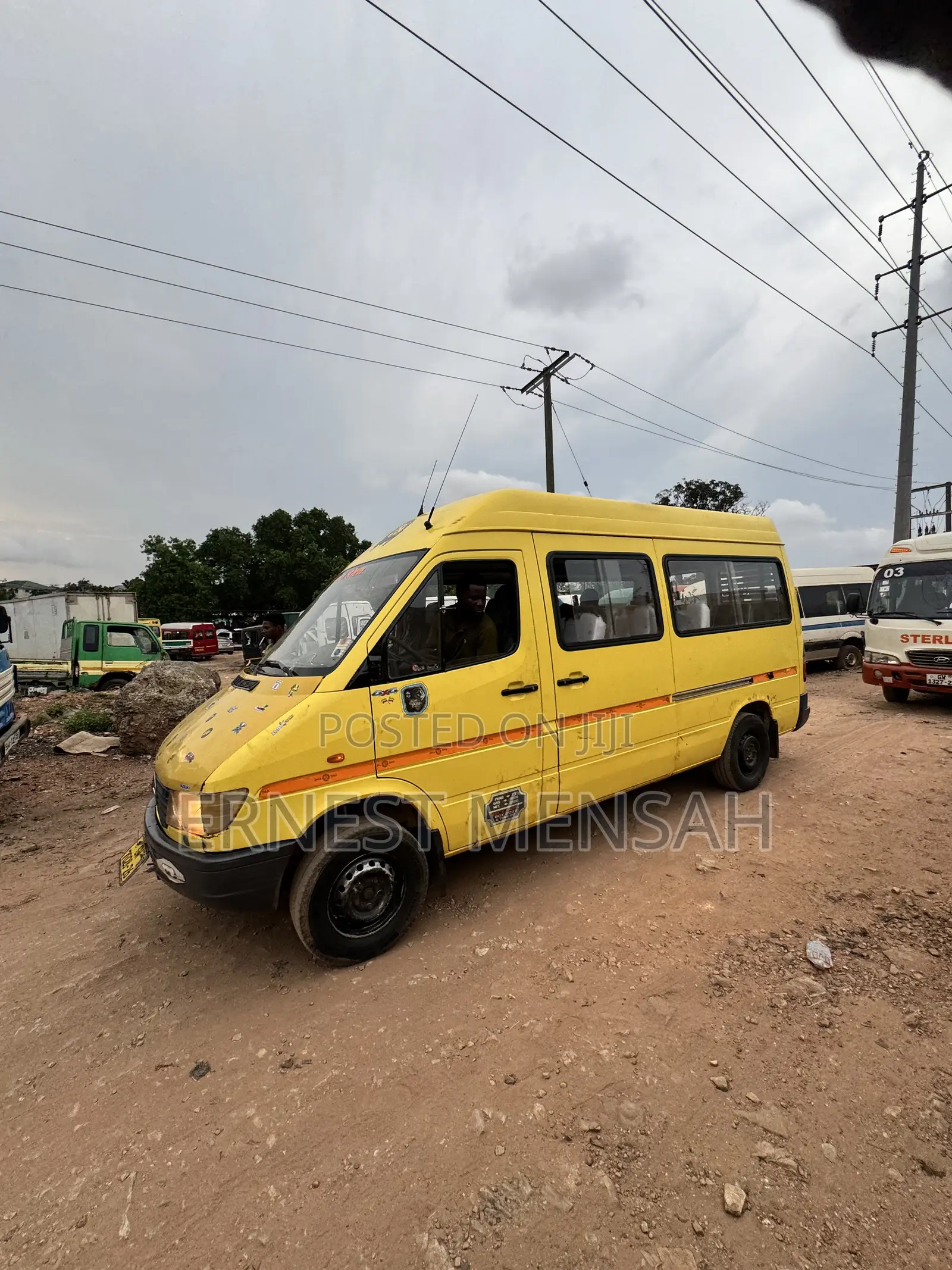 Mercedes-Benz Sprinter 2025 Yellow