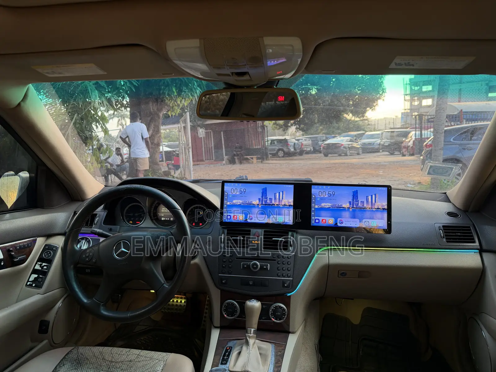 Mercedes-Benz C300 2012 Blue
