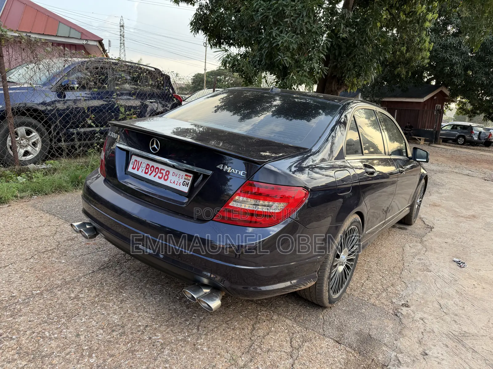 Mercedes-Benz C300 2012 Blue