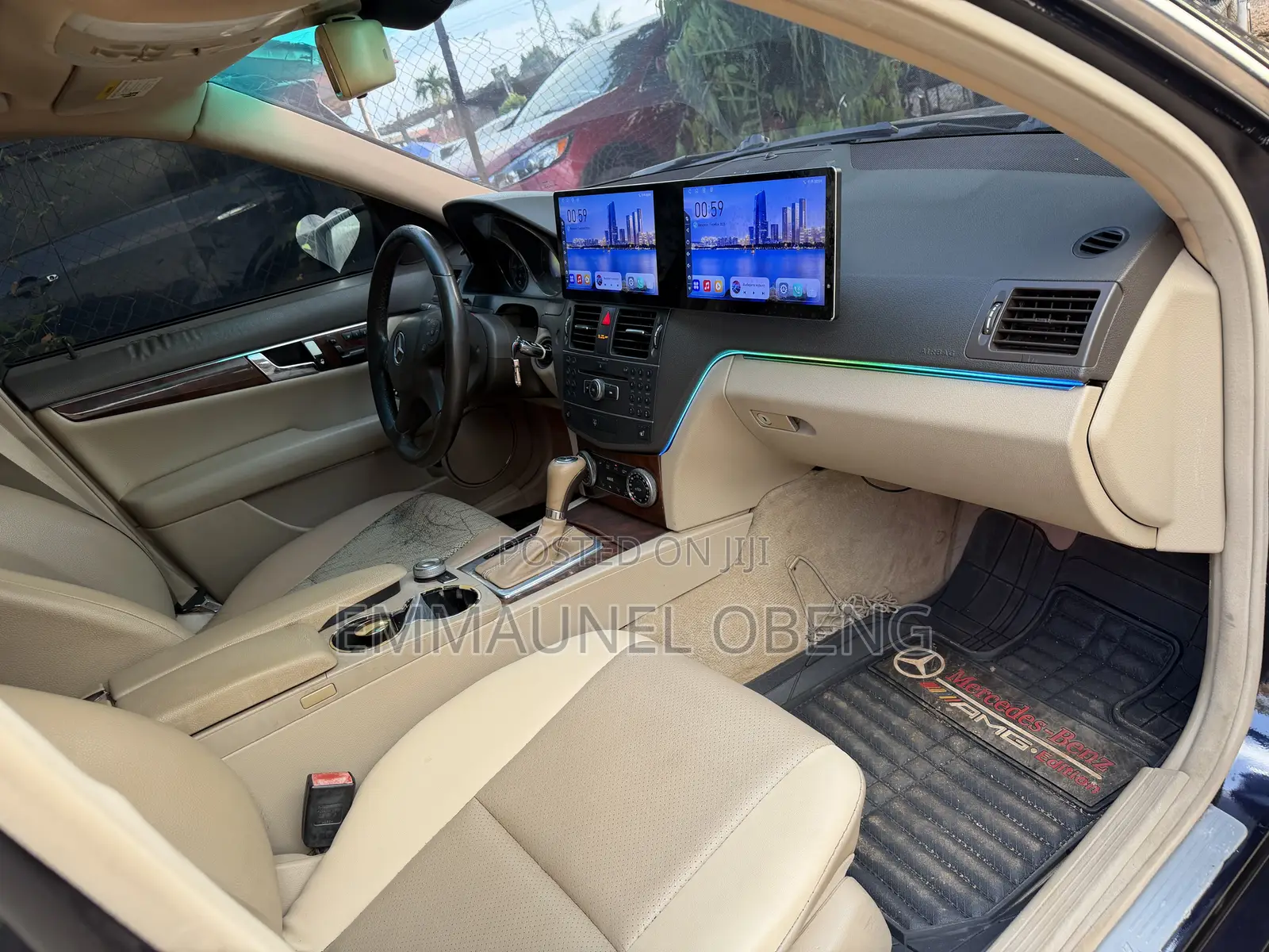 Mercedes-Benz C300 2012 Blue