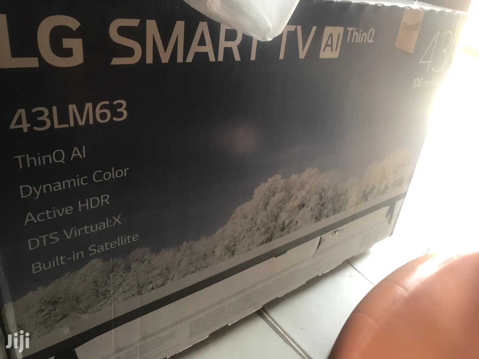 Sealed In Box Smart Satellite LG 43LM6300 HD TV - 43" Black