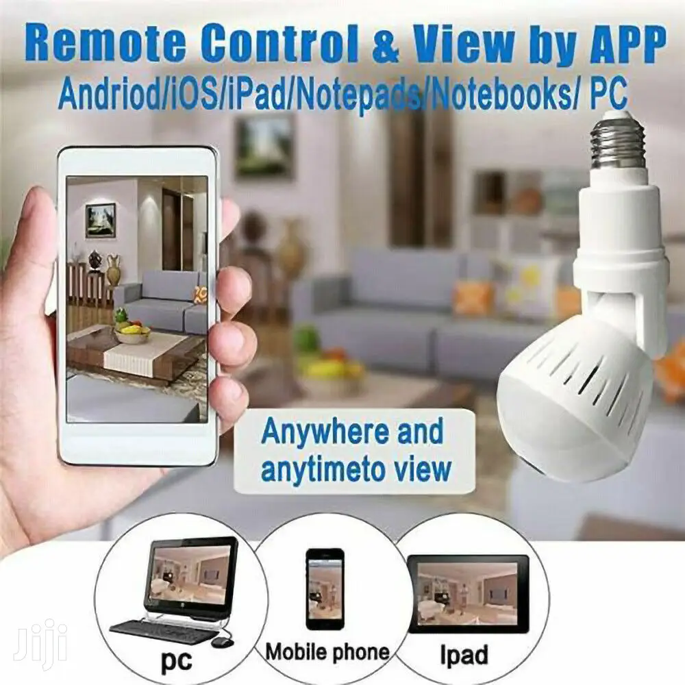 360° Panoramic Hidden Wifi Camera