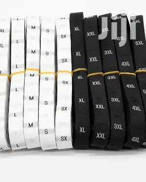 Clothes Size Label