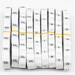 Clothes Size Label