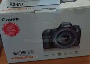 Canon EOS 6D Digital Camera With Canon Ef 24-105mm F/4l Lens