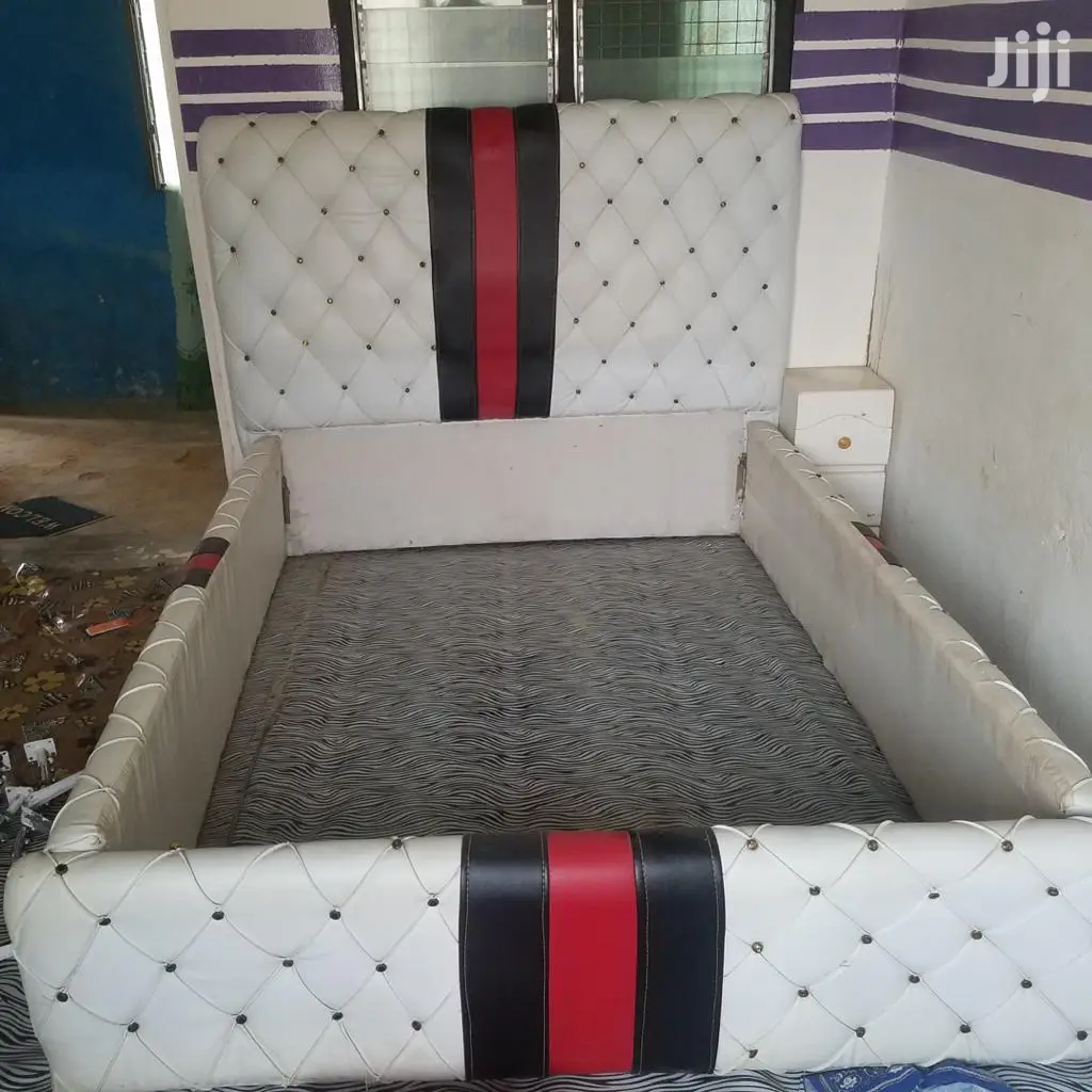 Leather Double Bed Promo