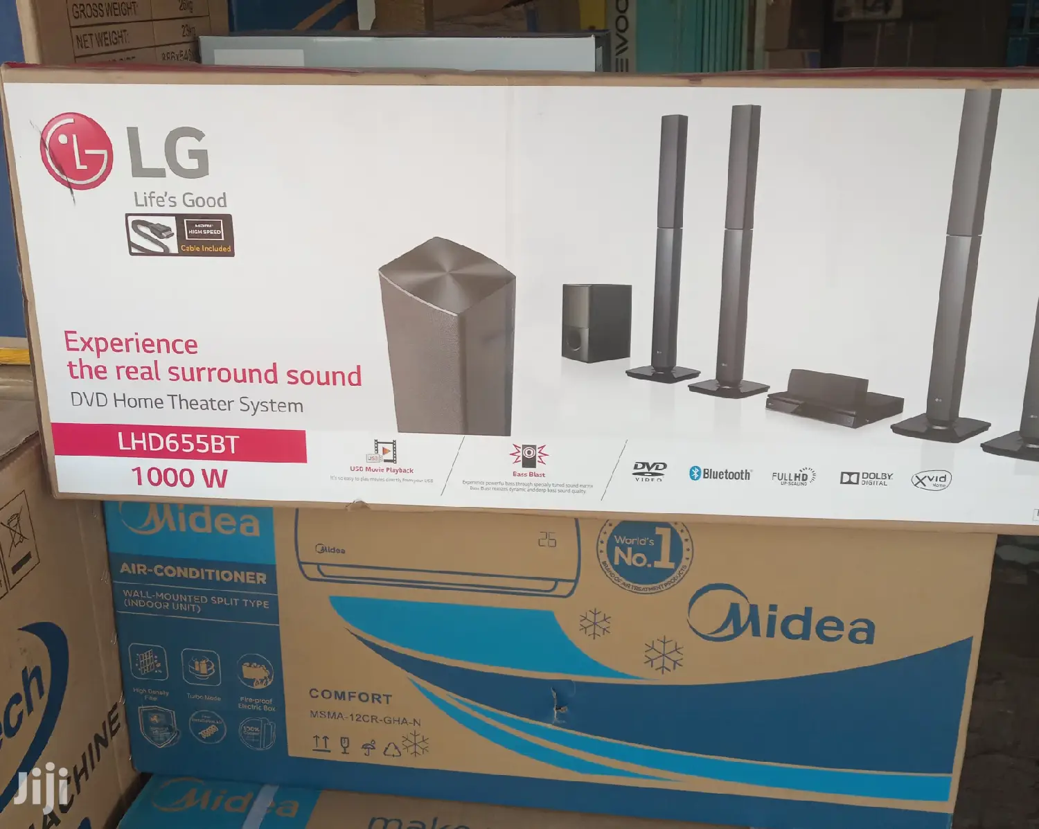 LG 1000watts Bluetooth Home Theater